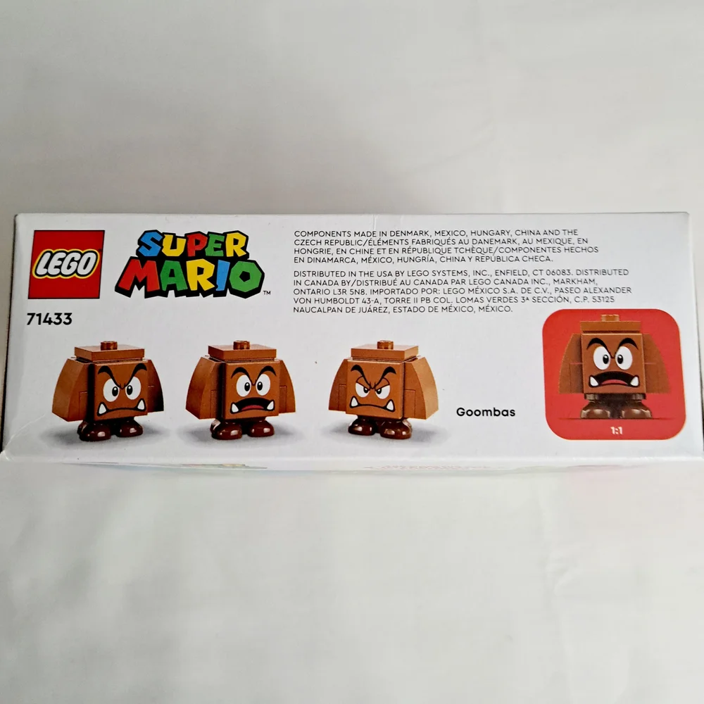 LEGO Super Mario Goomba's Playground Set 71434 Brown and Green Toy Building Kit
